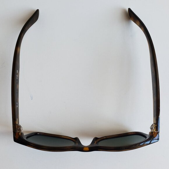 Ray-Ban RB2132 "New Wayfarer" Sunglasses Tortoise/Green - Picture 2 of 6